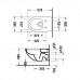 Duravit Architec Унитаз подвесной 57.5х36.5см, с сиденьем микролифт, цвет: белый. 45720900A1 (257209+006969)