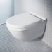 Duravit Starck 3 Комплект: подвесной унитаз 54х36см, сиденье с мягким закрыванием. 42250900A1 (222509+006389)