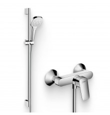 Душевой комплект Смеситель для душа Hansgrohe Logis 71600000 + Гарнитур Croma Select E Multi 26590400