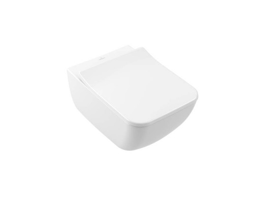 VilleroyBoch Venticello Унитаз подвесной 375*560*330, безободковый, в комплекте сиденье SlimSeat, микролифт, цвет альпийский белый. 4611RS01 VilleroyBoch Venticello Унитаз подвесной 375*560*330, безободковый, в комплекте сиденье SlimSeat, микролифт, цвет альпийский белый. 4611RS01