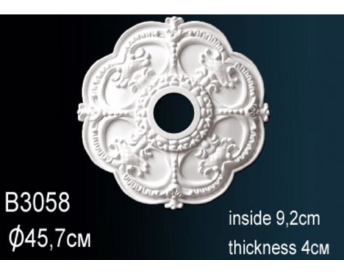 Розетка потолочная B3058