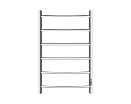 Полотенцесушитель электрический Primoclima Stella E Graphite 8050 6 Stella E Graphite 80*50 6
