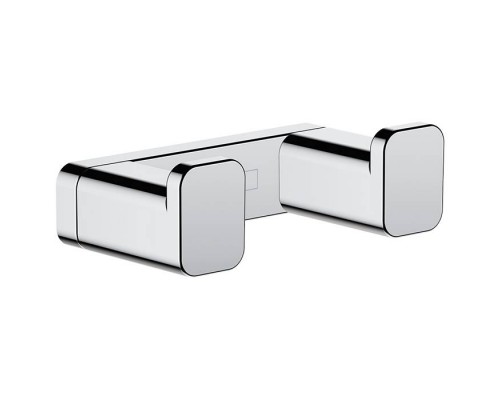 Hansgrohe AddStoris Крючок двойной, цвет: хром. 41755000 Hansgrohe AddStoris Крючок двойной, цвет: хром. 41755000