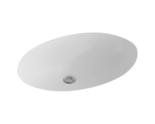VilleroyBoch Evana Раковина 50х35х22см., без отв., встраиваемая под столешницу, с переливом, с крепежом, цвет: альпийский белый. 61470001