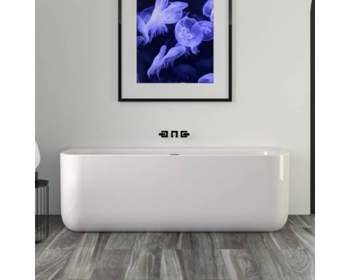 KNIEF Tidy Ванна отдельностоящая 180х80хh60см, щелевой перелив, цвет белый (продается со сливом 0100-091-06s). 0100-091-06,  0100-242