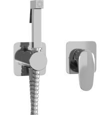 Гигиенический душ Wasserkraft Weida A3151.271.057.136 со смесителем, С ВНУТРЕННЕЙ ЧАСТЬЮ, хром