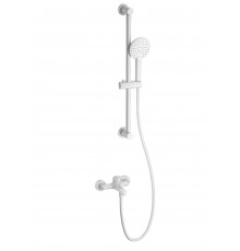 Смеситель для ванны с душем Wonzon   Woghand WW-4560-MW, матовый белый