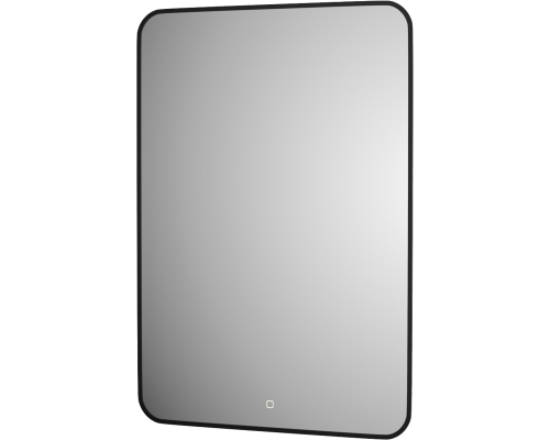 Зеркало Defesto Aura DF 2969S 70x100 с нейтральной подсветкой, сенсорный выключатель, черное