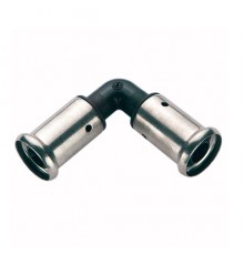 Угольник 90°, ПВДФ пресс, 20x20, HENCO 1PK-2020