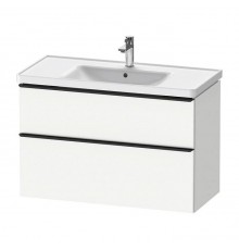 Duravit D-Neo Тумба с раковиной 98.4x45.2хh62.5см, 2 ящика, подвесная, цвет: Белый матовый. DE435601818