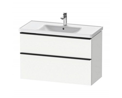 Duravit D-Neo Тумба с раковиной 98.4x45.2хh62.5см, 2 ящика, подвесная, цвет: Белый матовый. DE435601818
