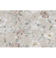 Панно Kerama Marazzi Риккарди AZ\A051\2x\14058R матовое, ректифицированное 120х80 серое светлое