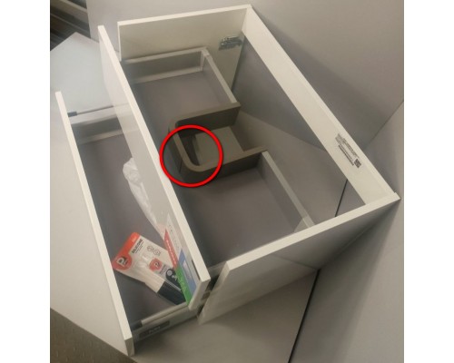 SaleAQSim.01.07/2/W SimphonyТумба под умывальник подвесная, 700, Белый SaleSim.01.07/2/W_1104