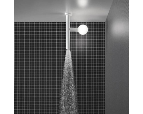 Antonio Lupi Apollo Верхний душ Oslash;45 мм., с LED подсветкой, потолочный монтаж, цвет: белый матовый. APOLLO3.2/606