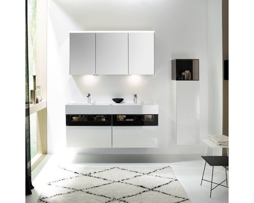 Burgbad Yumo Шкаф зеркальный 130x67.5x21 см, с подсветкой. SPIY130 L