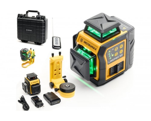 Уровень лазерный INSTRUMAX LINEPRO 3D Professional SET