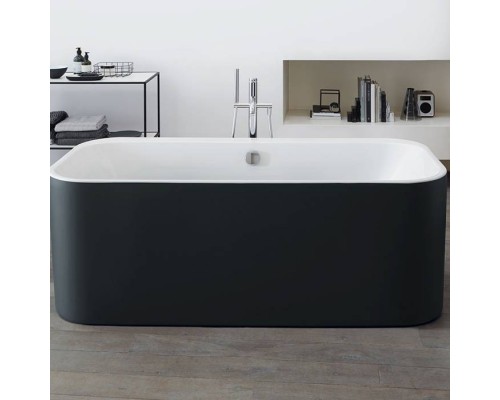 Duravit Happy D.2 Plus Ванна акриловая 180х80см, отдельностоящая, бесшовная панель, слив-перелив, цвет: graphite supermatt. 700453800000000 Duravit Happy D.2 Plus Ванна акриловая 180х80см, отдельностоящая, бесшовная панель, слив-перелив, цвет: graphite supermatt. 700453800000000