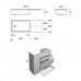 NOORTH milldue edition TOUCH Комплект мебели 100х40х88см, напольный, 3 ящика, слив в пол, раковина Milltek, смеситель H2O, цвет: Argilla матовый. 9612, 2918.2.16