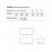 Dea Design Modern Ванна 170х78х58см., отдельностоящая, Glasstek, прозрачная смола, цвет: Sunset R1. DD8603 1700 R1