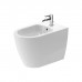 Duravit Me by Starck Биде напольное приставное 37х60см., с 1 отв., с креплением, с WonderGliss, цвет: белый. 22891000001