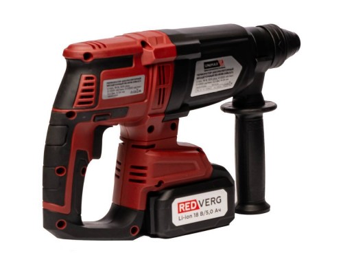 Перфоратор аккумуляторный бесщеточный REDVERG RD-RH18-24BLK/U Перфоратор аккумуляторный бесщеточный REDVERG RD-RH18-24BLK/U