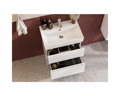 Roca Oleta Тумба подвесная 60х37х54см, с 2 ящиками, цвет: белый матовый . A857639501