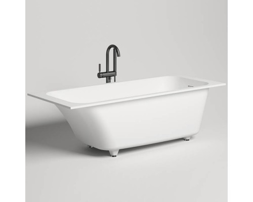 Salini Orlanda KIT Встраиваемая ванна 180х80х60cм, UpDown, сифон, щелевой слив-перелив, S-Stone, цвет: белый матовый. 102122M Salini Orlanda KIT Встраиваемая ванна 180х80х60cм, UpDown, сифон, щелевой слив-перелив, S-Stone, цвет: белый матовый. 102122M