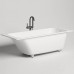 Salini Orlanda KIT Встраиваемая ванна 180х80х60cм, UpDown, сифон, щелевой слив-перелив, S-Stone, цвет: белый матовый. 102122M