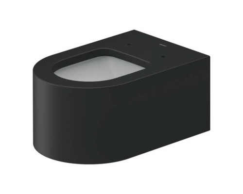 Duravit Millio Унитаз подвесной, 37х57см.,  декор Smooth, крепление в компл., цвет: темно-серый матовый. 250409FE
