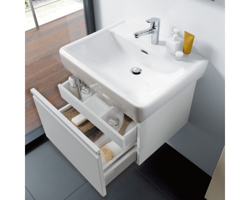 Laufen Pro A Тумба подвесная 52x45cм, с раковиной, цвет: белый матовый. 8.1895.2.000.104.1,  4.8303.4.095.463.1