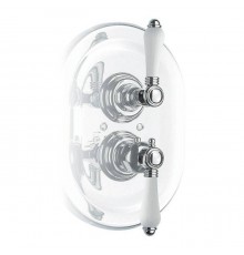 Nicolazzi Petit Mont Blanc Встраиваемый смеситель, 3/4rdquo; с запорным вентилем, цвет: хром, ручки Petit Mont Blanc. 4910,  4909CR78