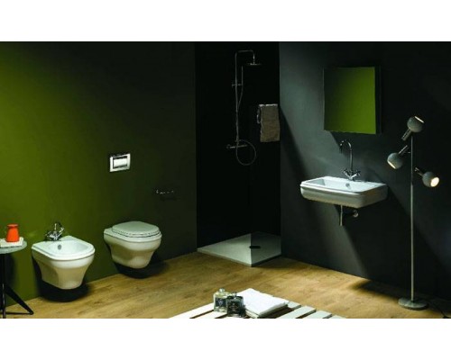 Azzurra Charme Биде подвесное 52x40xH34 см с 1 отв., c креплением KIT 2000 CF, цвет: Bianco lucido. CHBKS000000M/(CHA500/SOSK bi)*1 Azzurra Charme Биде подвесное 52x40xH34 см с 1 отв., c креплением KIT 2000 CF, цвет: Bianco lucido. CHBKS000000M/(CHA500/SOSK bi)*1