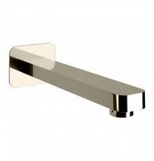 Cisal Cubic Настенный излив 20см., цвет: Nichel Spazzolato. CU0002412F