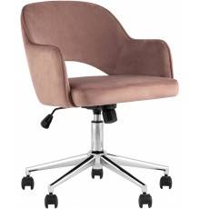 Компьютерное кресло Stool Group Кларк велюр розовый
