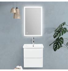 Мебель для ванной комнаты BelBagno Albano-Cer 50 подвесная, bianco lucido