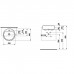 Laufen Living City Раковина 46х46х14 см, 1 отв., с дефектом, цвет: белый. 8.1343.1.000.104.1 с черной точкой