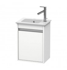 Duravit Ketho Тумба подвесная, 40x28.5х55, с раковиной, с 1 дверка, цвет: белый матовый. KT6417L1818,  0723430000