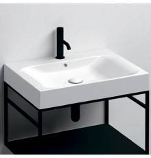 Kerasan Cento Раковина 50х45см, с 1 отв., с переливом, цвет: белый матовый. 353030