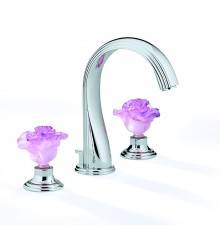 THG Rose Смеситель для раковины, 3 отв., цвет: хром. U5J-A02-151