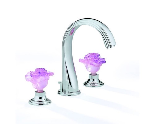 THG Rose Смеситель для раковины, 3 отв., цвет: хром. U5J-A02-151 THG Rose Смеситель для раковины, 3 отв., цвет: хром. U5J-A02-151
