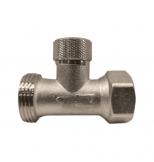 Прямой запорный клапан DR RUBINETTERIE на обратную подводку, без хвостовика и гайки 0157.15N0MАBC