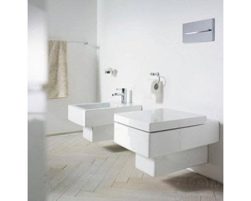 Duravit Vero Унитаз подвесной 37x54.5см, с вертикальным смывом, цвет: белый. 2217090000 Duravit Vero Унитаз подвесной 37x54.5см, с вертикальным смывом, цвет: белый. 2217090000