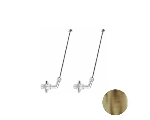 Nicolazzi Articoli vari Гладкое крепление с коленом и розеткой 1/2rdquo;, цвет Bronze Plated. 5570BZcoppia Nicolazzi Articoli vari Гладкое крепление с коленом и розеткой 1/2rdquo;, цвет Bronze Plated. 5570BZcoppia