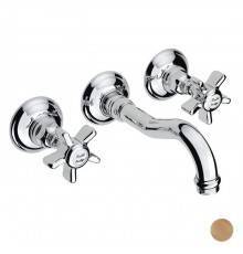 Nicolazzi Dames Anglaises Смеситель для раковины, настенный, цвет: Bronze Plated. 1477BZ18