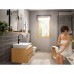 Hansgrohe Rebris E Смеситель для раковины, 1 отв., с поворотным изливом, с донным клапаном, цвет: черный матовый. 72576670
