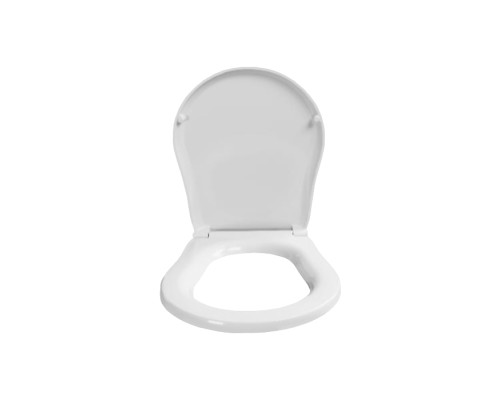 Kerasan Retro Сиденье для унитаза, микролифт, цвет: белый/бронза. 108601N