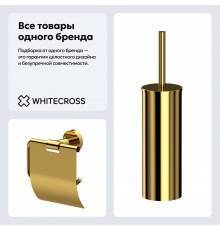 Набор Держатель WHITECROSS Ergo ER2262GL золото + Ершик ER2274GL золото