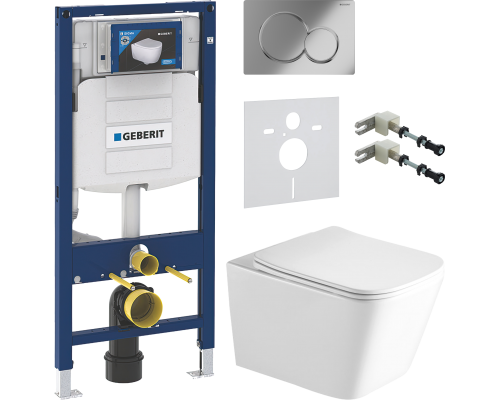 Комплект Унитаз подвесной SantiLine SL-5007 безободковый, с микролифтом + Крепления Geberit Duofix 111.815.00.1 к стене + Шумоизоляция 156.050.00.1 + Инсталляция UP 320 111.300.00.5 + Кнопка Sigma 01 115.770.21.5 хром Комплект Унитаз подвесной SantiLine SL-5007 безободковый, с микролифтом + Крепления Geberit Duofix 111.815.00.1 к стене + Шумоизоляция 156.050.00.1 + Инсталляция UP 320 111.300.00.5 + Кнопка Sigma 01 115.770.21.5 хром