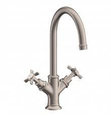 Axor Montreux Смеситель для раковины, для 1 отв., цвет: сталь. 16502800