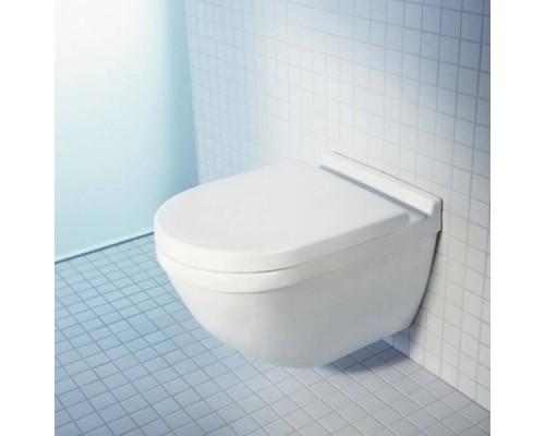 Duravit Starck 3 Комплект: подвесной унитаз 54х36см, сиденье с мягким закрыванием. 42250900A1 (222509+006389)